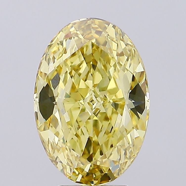 Loose Diamond - OVAL 5.07ct Fancy Intense Yellow VVS2: Loose Diamond - OVAL 5.07ct Fancy Intense Yellow VVS2 Source: This is a real non-mined Diamond that has been grown in a lab Shape: OVAL Carats: 5.07 Color: Fancy Intense Yellow Certification: IGI Vide