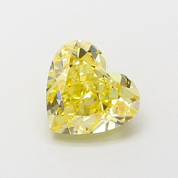 Loose Diamond - HEART 1.62ct Fancy Intense Yellow VVS2: Loose Diamond - HEART 1.62ct Fancy Intense Yellow VVS2 Source: This is a real non-mined Diamond that has been grown in a lab Shape: HEART Carats: 1.62 Color: Fancy Intense Yellow Certification: IGI Vi