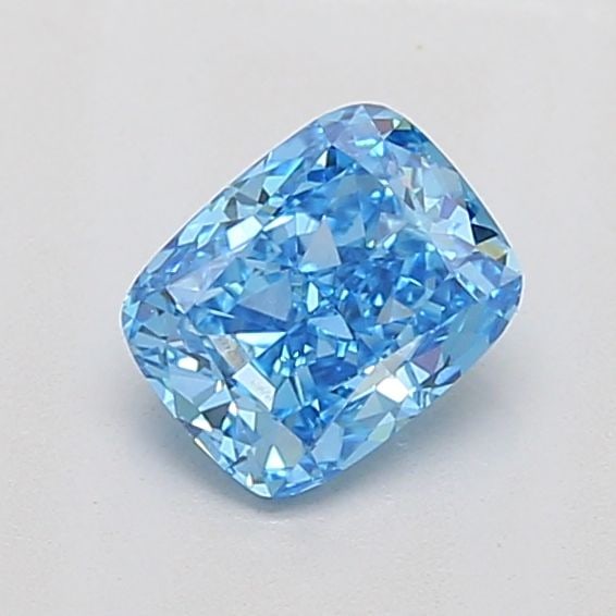 Loose Diamond - CUSHION MODIFIED 0.92ct Fancy Vivid Blue VS1: Loose Diamond - CUSHION MODIFIED 0.92ct Fancy Vivid Blue VS1 Source: This is a real non-mined Diamond that has been grown in a lab Shape: CUSHION MODIFIED Carats: 0.92 Color: Fancy Vivid Blue Certific
