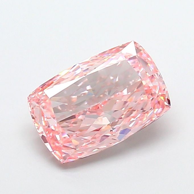 Loose Diamond - CUSHION MODIFIED 3.59ct Fancy Vivid Pink VS1: Loose Diamond - CUSHION MODIFIED 3.59ct Fancy Vivid Pink VS1 Source: This is a real non-mined Diamond that has been grown in a lab Shape: CUSHION MODIFIED Carats: 3.59 Color: Fancy Vivid Pink Certific