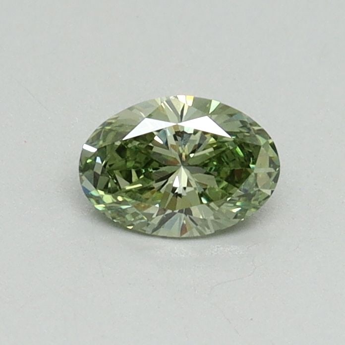 Loose Diamond - OVAL 0.32ct Fancy Vivid Green VVS2 (1 of 1)