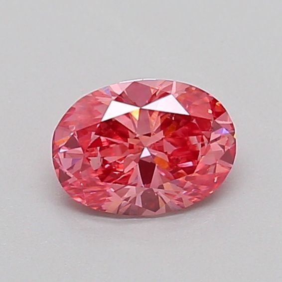 Loose Diamond - OVAL 0.51ct Fancy Vivid Pink VS2: Loose Diamond - OVAL 0.51ct Fancy Vivid Pink VS2 Source: This is a real non-mined Diamond that has been grown in a lab Shape: OVAL Carats: 0.51 Color: Fancy Vivid Pink Certification: IGI Video: