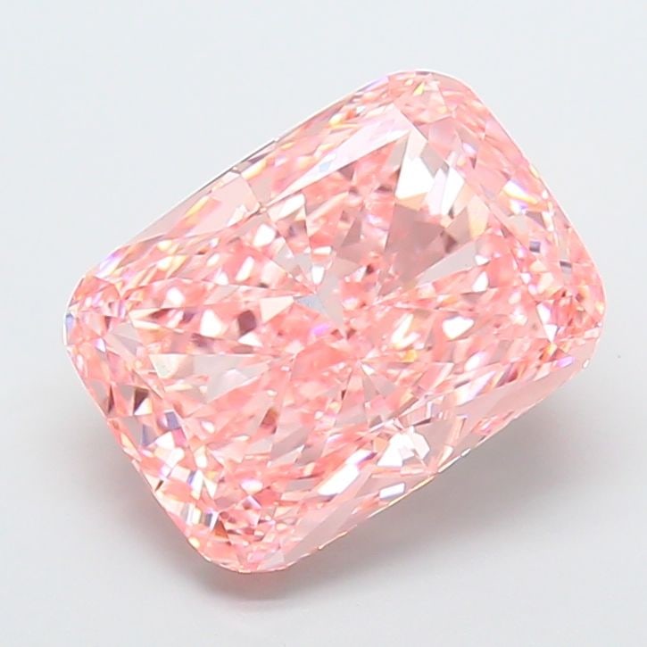 Loose Diamond - CUSHION MODIFIED 10.03ct Fancy Vivid Pink VVS2: Loose Diamond - CUSHION MODIFIED 10.03ct Fancy Vivid Pink VVS2 Source: This is a real non-mined Diamond that has been grown in a lab Shape: CUSHION MODIFIED Carats: 10.03 Color: Fancy Vivid Pink Certi