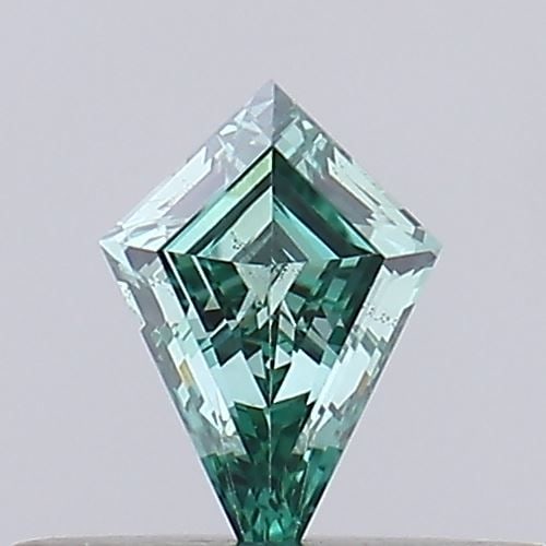 Loose Diamond - KITE 0.2ct Fancy Vivid Green VS2: Loose Diamond - KITE 0.2ct Fancy Vivid Green VS2 Source: This is a real non-mined Diamond that has been grown in a lab Shape: KITE Carats: 0.2 Color: Fancy Vivid Green Certification: NONE Video:
