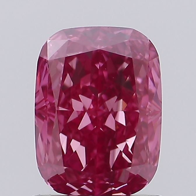 Loose Diamond - CUSHION MODIFIED 1.21ct Fancy Vivid Pink SI1: Loose Diamond - CUSHION MODIFIED 1.21ct Fancy Vivid Pink SI1 Source: This is a real non-mined Diamond that has been grown in a lab Shape: CUSHION MODIFIED Carats: 1.21 Color: Fancy Vivid Pink Certific