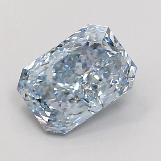 Loose Diamond - RADIANT 1.18ct Fancy Light Blue VS1: Loose Diamond - RADIANT 1.18ct Fancy Light Blue VS1 Source: This is a real non-mined Diamond that has been grown in a lab Shape: RADIANT Carats: 1.18 Color: Fancy Light Blue Certification: IGI Video:
