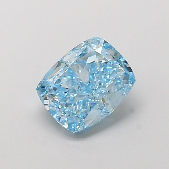 Loose Diamond - CUSHION MODIFIED 1.47ct Fancy Vivid Blue VVS2: Loose Diamond - CUSHION MODIFIED 1.47ct Fancy Vivid Blue VVS2 Source: This is a real non-mined Diamond that has been grown in a lab Shape: CUSHION MODIFIED Carats: 1.47 Color: Fancy Vivid Blue Certifi
