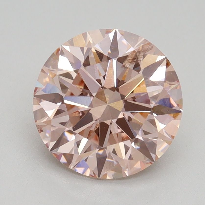 Ideal Loose Diamond - ROUND 2.05ct Fancy Pink SI2: Ideal Loose Diamond - ROUND 2.05ct Fancy Pink SI2 Source: This is a real non-mined Diamond that has been grown in a lab Shape: ROUND Carats: 2.05 Color: Fancy Pink Certification: IGI Video: