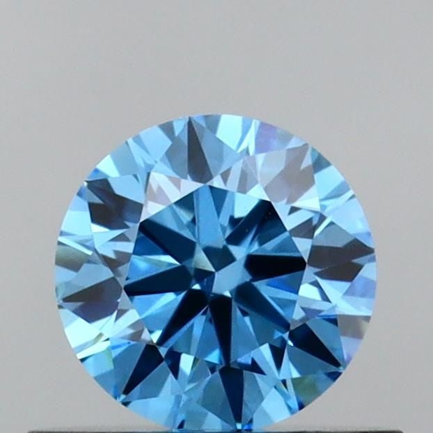 Ideal Loose Diamond - ROUND 0.48ct Fancy Vivid Blue VVS2 (1 of 1)