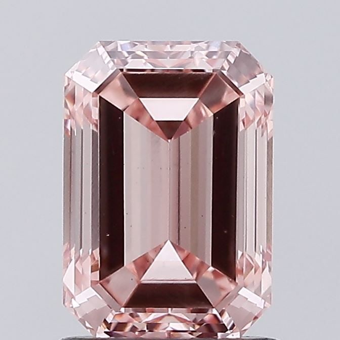 Loose Diamond - EMERALD 1.39ct Fancy Intense Pink VS1: Loose Diamond - EMERALD 1.39ct Fancy Intense Pink VS1 Source: This is a real non-mined Diamond that has been grown in a lab Shape: EMERALD Carats: 1.39 Color: Fancy Intense Pink Certification: IGI Vid