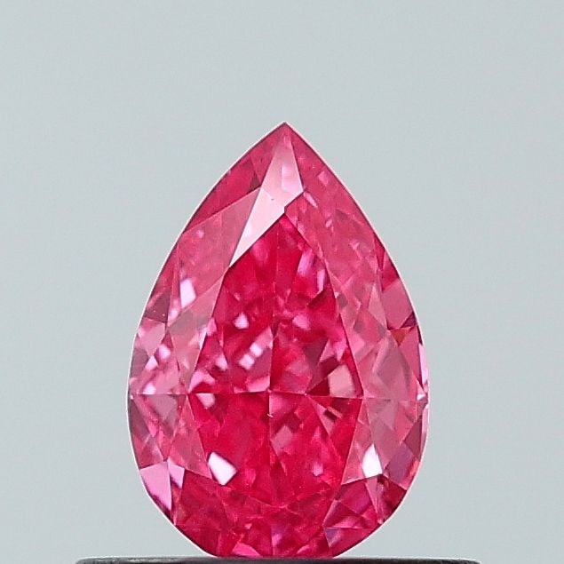 Loose Diamond - PEAR 0.54ct Fancy Vivid Pink VS1: Loose Diamond - PEAR 0.54ct Fancy Vivid Pink VS1 Source: This is a real non-mined Diamond that has been grown in a lab Shape: PEAR Carats: 0.54 Color: Fancy Vivid Pink Certification: NONE Video: