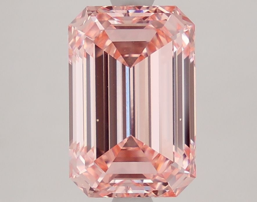 Loose Diamond - EMERALD 3.33ct Fancy Intense Pink VVS2: Loose Diamond - EMERALD 3.33ct Fancy Intense Pink VVS2 Source: This is a real non-mined Diamond that has been grown in a lab Shape: EMERALD Carats: 3.33 Color: Fancy Intense Pink Certification: IGI Vi