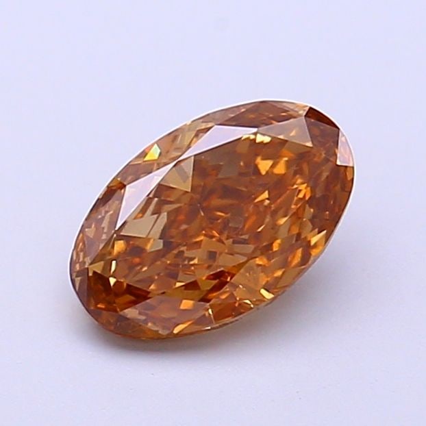 Loose Diamond - OVAL 1.01ct Fancy Brown VS2: Loose Diamond - OVAL 1.01ct Fancy Brown VS2 Source: This is a real non-mined Diamond that has been grown in a lab Shape: OVAL Carats: 1.01 Color: Fancy Brown Certification: IGI Video: