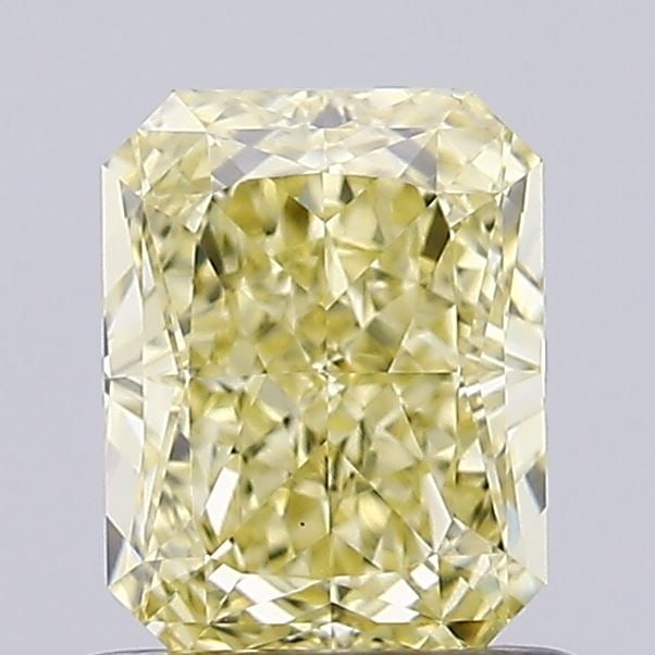 Loose Diamond - RADIANT 0.94ct Fancy Intense Yellow VS1: Loose Diamond - RADIANT 0.94ct Fancy Intense Yellow VS1 Source: This is a real non-mined Diamond that has been grown in a lab Shape: RADIANT Carats: 0.94 Color: Fancy Intense Yellow Certification: IGI
