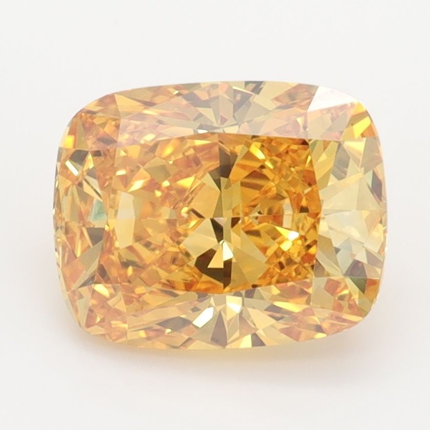 Loose Diamond - CUSHION BRILLIANT 2.34ct Fancy Vivid Yellow VVS1: Loose Diamond - CUSHION BRILLIANT 2.34ct Fancy Vivid Yellow VVS1 Source: This is a real non-mined Diamond that has been grown in a lab Shape: CUSHION BRILLIANT Carats: 2.34 Color: Fancy Vivid Yellow C
