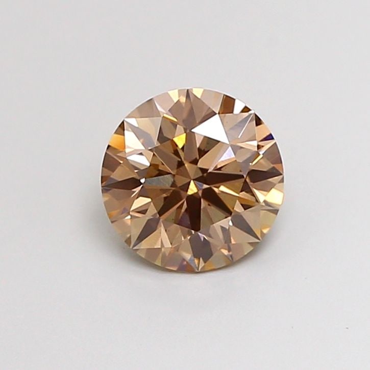Ideal Loose Diamond - ROUND 1.09ct Fancy Brown VVS2: Ideal Loose Diamond - ROUND 1.09ct Fancy Brown VVS2 Source: This is a real non-mined Diamond that has been grown in a lab Shape: ROUND Carats: 1.09 Color: Fancy Brown Certification: IGI The Diamond De