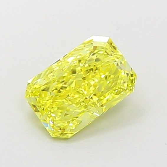 Loose Diamond - RADIANT 1.17ct Fancy Vivid Yellow IF: Loose Diamond - RADIANT 1.17ct Fancy Vivid Yellow IF Source: This is a real non-mined Diamond that has been grown in a lab Shape: RADIANT Carats: 1.17 Color: Fancy Vivid Yellow Certification: IGI Vide