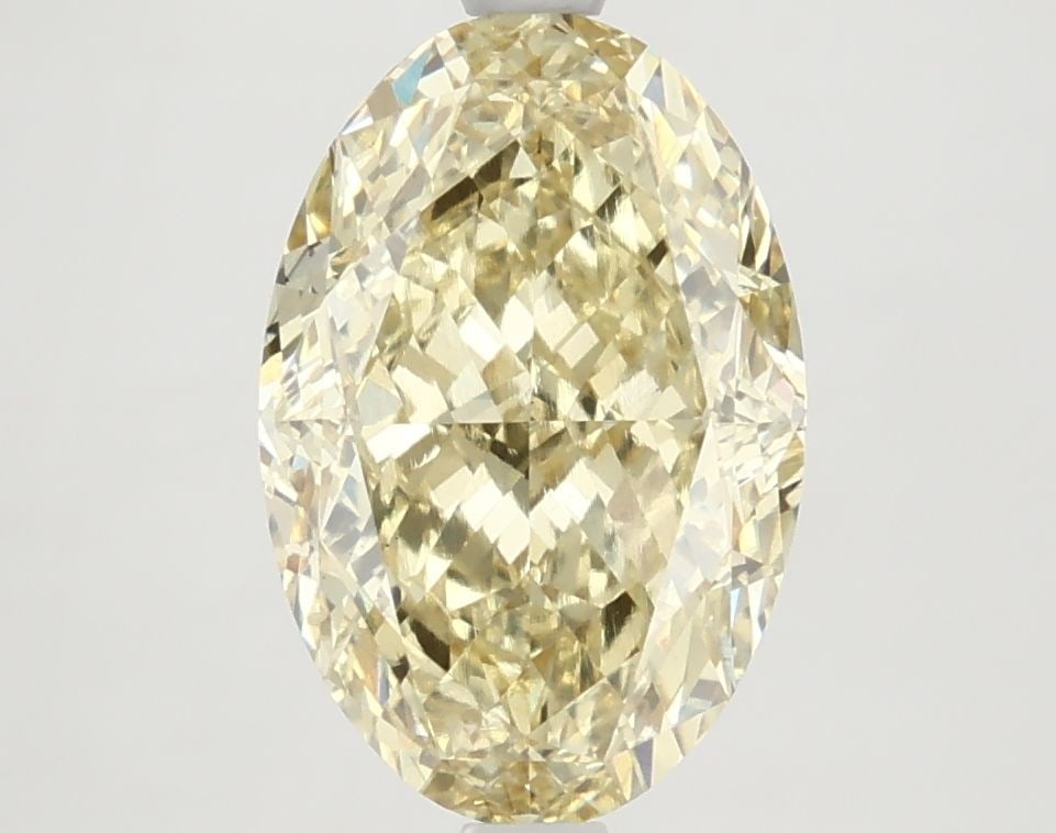 Loose Diamond - OVAL 4.08ct Fancy Intense Yellow VS1: Loose Diamond - OVAL 4.08ct Fancy Intense Yellow VS1 Source: This is a real non-mined Diamond that has been grown in a lab Shape: OVAL Carats: 4.08 Color: Fancy Intense Yellow Certification: IGI Video