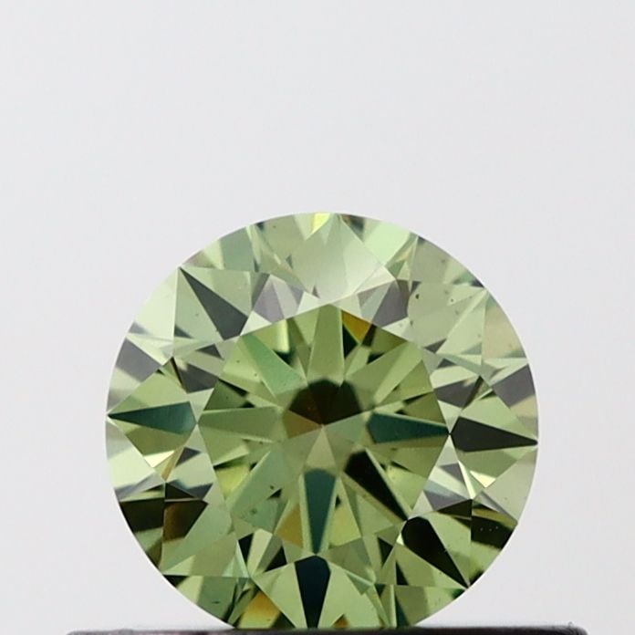 Ideal Loose Diamond - ROUND 0.44ct Fancy Vivid Green VS1: Ideal Loose Diamond - ROUND 0.44ct Fancy Vivid Green VS1 Source: This is a real non-mined Diamond that has been grown in a lab Shape: ROUND Carats: 0.44 Color: Fancy Vivid Green Certification: NONE Th