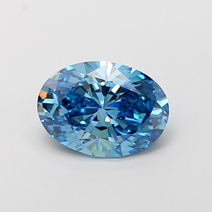 Loose Diamond - OVAL 2.01ct Fancy Vivid Blue VVS2: Loose Diamond - OVAL 2.01ct Fancy Vivid Blue VVS2 Source: This is a real non-mined Diamond that has been grown in a lab Shape: OVAL Carats: 2.01 Color: Fancy Vivid Blue Certification: IGI Video:
