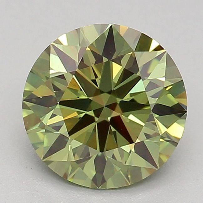 Ideal Loose Diamond - ROUND 0.9ct Fancy Vivid Green VS1: Ideal Loose Diamond - ROUND 0.9ct Fancy Vivid Green VS1 Source: This is a real non-mined Diamond that has been grown in a lab Shape: ROUND Carats: 0.9 Color: Fancy Vivid Green Certification: IGI Video
