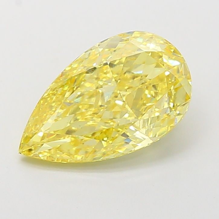Loose Diamond - PEAR 4.06ct Fancy Vivid Yellow VS1: Loose Diamond - PEAR 4.06ct Fancy Vivid Yellow VS1 Source: This is a real non-mined Diamond that has been grown in a lab Shape: PEAR Carats: 4.06 Color: Fancy Vivid Yellow Certification: IGI Video: