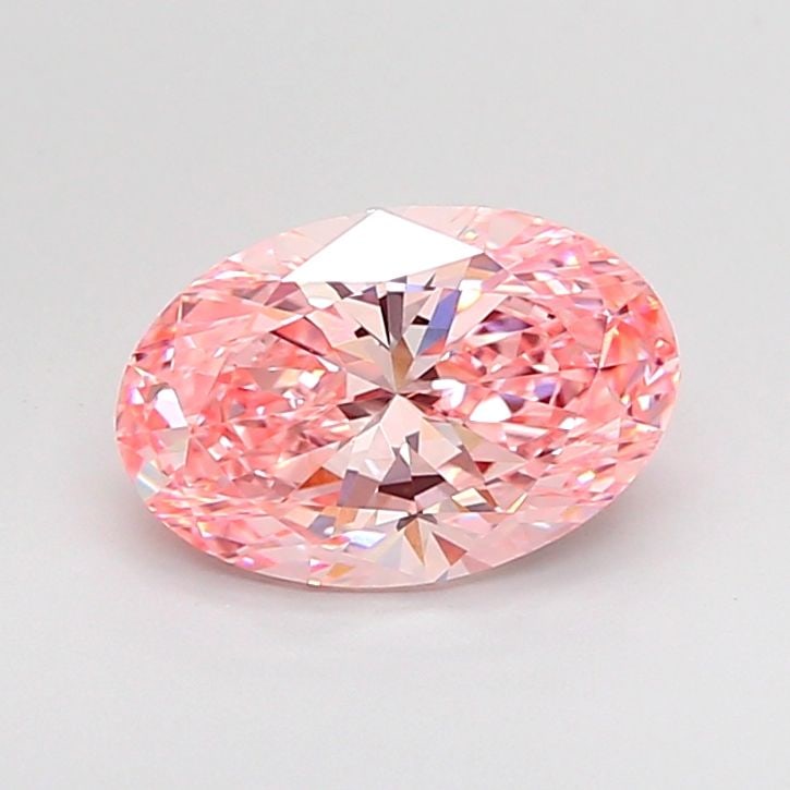 Loose Diamond - OVAL 2.0ct Fancy Vivid Pink VS1: Loose Diamond - OVAL 2.0ct Fancy Vivid Pink VS1 Source: This is a real non-mined Diamond that has been grown in a lab Shape: OVAL Carats: 2.0 Color: Fancy Vivid Pink Certification: IGI Video: