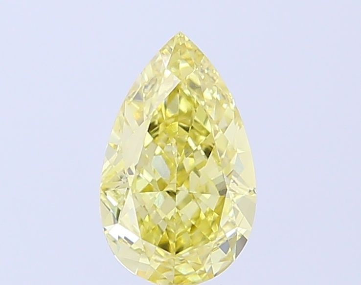 Loose Diamond - PEAR 1.53ct Fancy Intense Yellow VVS2: Loose Diamond - PEAR 1.53ct Fancy Intense Yellow VVS2 Source: This is a real non-mined Diamond that has been grown in a lab Shape: PEAR Carats: 1.53 Color: Fancy Intense Yellow Certification: IGI Vide