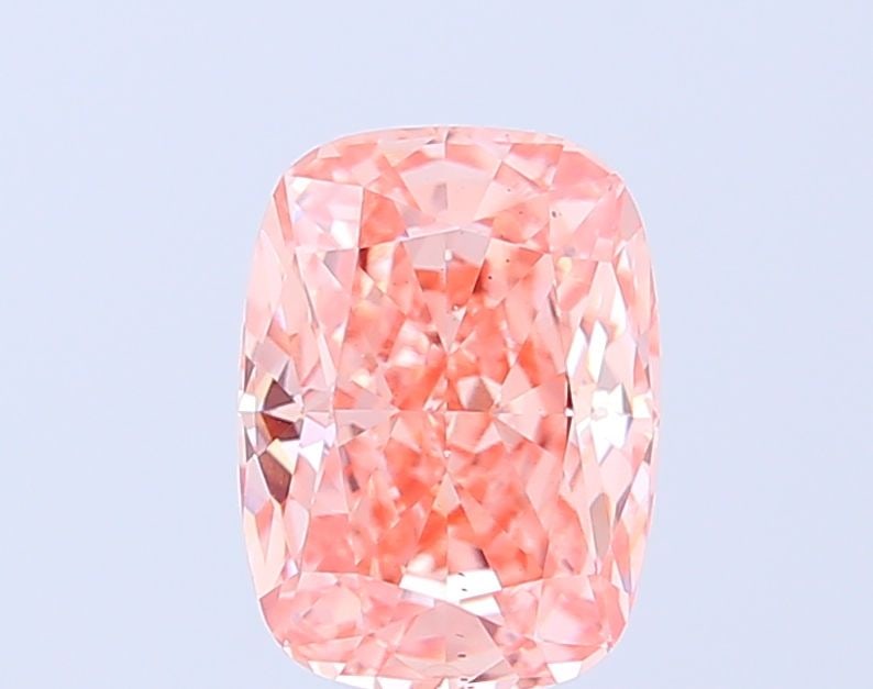 Loose Diamond - CUSHION MODIFIED 2.7ct Fancy Vivid Pink VS2: Loose Diamond - CUSHION MODIFIED 2.7ct Fancy Vivid Pink VS2 Source: This is a real non-mined Diamond that has been grown in a lab Shape: CUSHION MODIFIED Carats: 2.7 Color: Fancy Vivid Pink Certificat