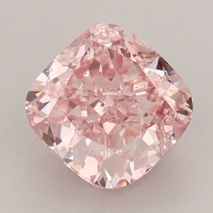 Loose Diamond - CUSHION BRILLIANT 1.75ct Fancy Vivid Pink VS2: Loose Diamond - CUSHION BRILLIANT 1.75ct Fancy Vivid Pink VS2 Source: This is a real non-mined Diamond that has been grown in a lab Shape: CUSHION BRILLIANT Carats: 1.75 Color: Fancy Vivid Pink Certif