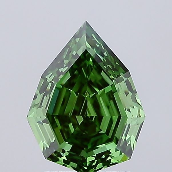Loose Diamond - OCTAGONAL 2.01ct Fancy Vivid Green VVS2: Loose Diamond - OCTAGONAL 2.01ct Fancy Vivid Green VVS2 Source: This is a real non-mined Diamond that has been grown in a lab Shape: OCTAGONAL Carats: 2.01 Color: Fancy Vivid Green Certification: IGI 