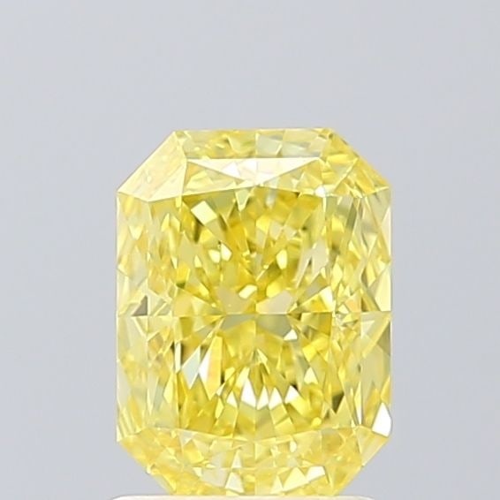 Loose Diamond - RADIANT 1.21ct Fancy Vivid Yellow VS1: Loose Diamond - RADIANT 1.21ct Fancy Vivid Yellow VS1 Source: This is a real non-mined Diamond that has been grown in a lab Shape: RADIANT Carats: 1.21 Color: Fancy Vivid Yellow Certification: IGI Vid