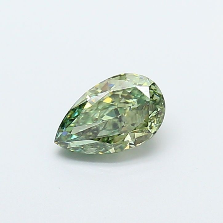 Loose Diamond - PEAR 1.01ct Fancy Vivid Green VS2: Loose Diamond - PEAR 1.01ct Fancy Vivid Green VS2 Source: This is a real non-mined Diamond that has been grown in a lab Shape: PEAR Carats: 1.01 Color: Fancy Vivid Green Certification: IGI Video: