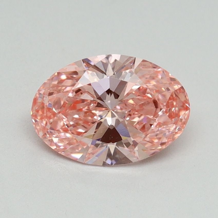 Loose Diamond - OVAL 1.01ct Fancy Vivid Pink VS2: Loose Diamond - OVAL 1.01ct Fancy Vivid Pink VS2 Source: This is a real non-mined Diamond that has been grown in a lab Shape: OVAL Carats: 1.01 Color: Fancy Vivid Pink Certification: IGI Video: