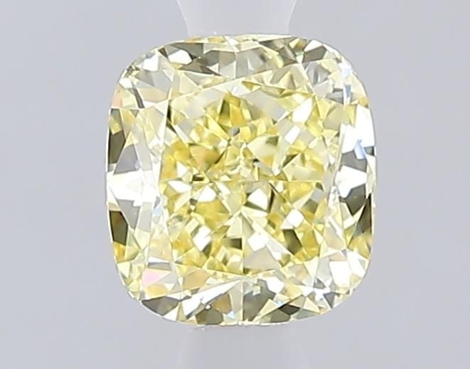 Loose Diamond - CUSHION MODIFIED 1.02ct Fancy Yellow VVS2: Loose Diamond - CUSHION MODIFIED 1.02ct Fancy Yellow VVS2 Source: This is a real non-mined Diamond that has been grown in a lab Shape: CUSHION MODIFIED Carats: 1.02 Color: Fancy Yellow Certification: 