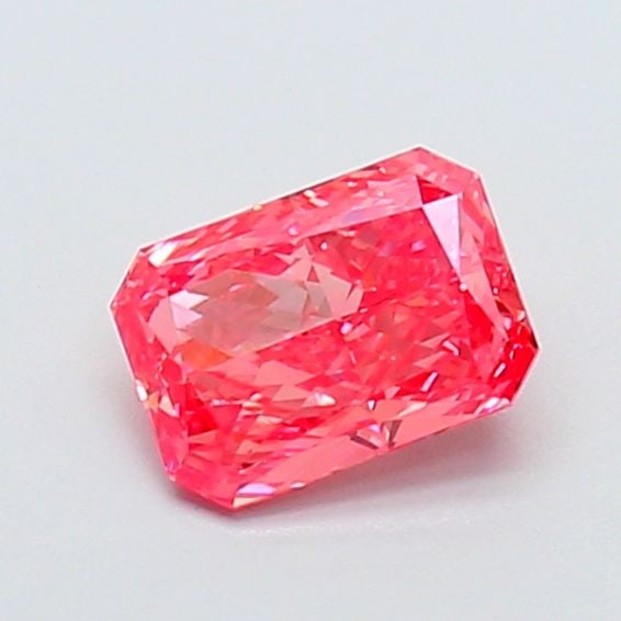 Loose Diamond - RADIANT 1.0ct Fancy Vivid Pink VVS2: Loose Diamond - RADIANT 1.0ct Fancy Vivid Pink VVS2 Source: This is a real non-mined Diamond that has been grown in a lab Shape: RADIANT Carats: 1.0 Color: Fancy Vivid Pink Certification: IGI Video: