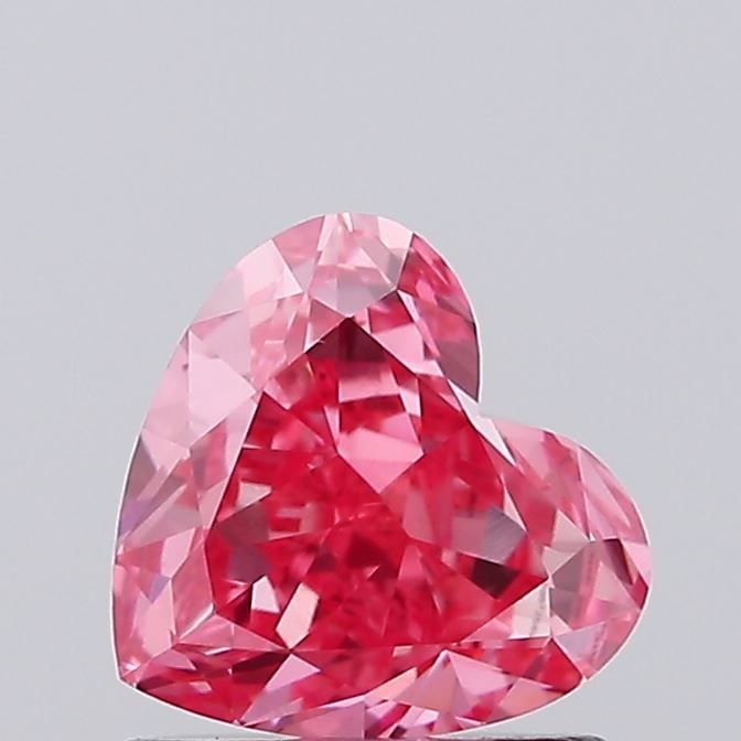 Loose Diamond - HEART 1.15ct Fancy Vivid Pink VVS2: Loose Diamond - HEART 1.15ct Fancy Vivid Pink VVS2 Source: This is a real non-mined Diamond that has been grown in a lab Shape: HEART Carats: 1.15 Color: Fancy Vivid Pink Certification: IGI Video: