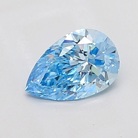 Loose Diamond - PEAR 1.01ct Fancy Vivid Blue VVS2: Loose Diamond - PEAR 1.01ct Fancy Vivid Blue VVS2 Source: This is a real non-mined Diamond that has been grown in a lab Shape: PEAR Carats: 1.01 Color: Fancy Vivid Blue Certification: IGI Video: