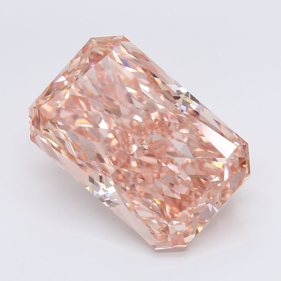 Loose Diamond - RADIANT 6.87ct Fancy Vivid Pink VS1 (1 of 1)
