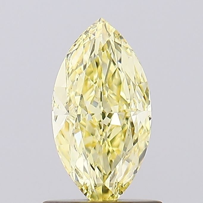Loose Diamond - MARQUISE 1.01ct Fancy Intense Yellow VS2: Loose Diamond - MARQUISE 1.01ct Fancy Intense Yellow VS2 Source: This is a real non-mined Diamond that has been grown in a lab Shape: MARQUISE Carats: 1.01 Color: Fancy Intense Yellow Certification: I