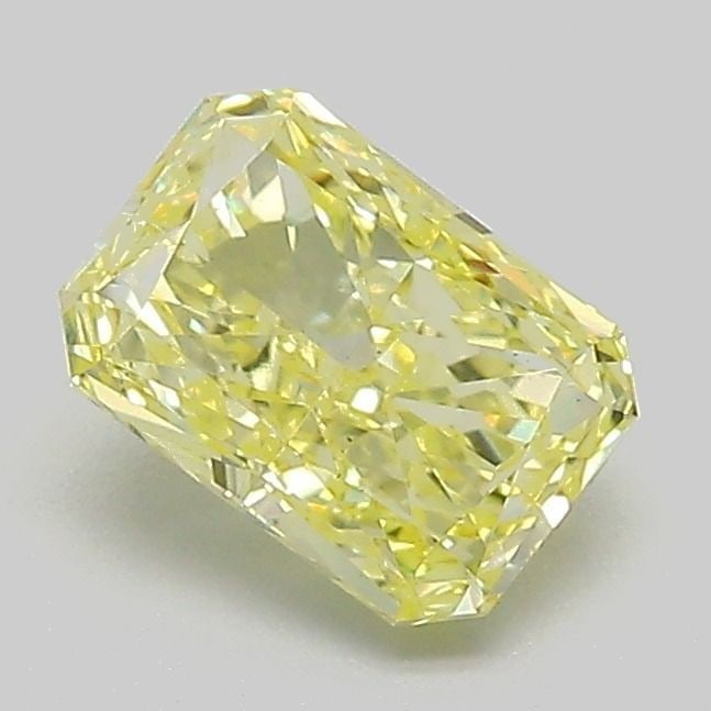 Loose Diamond - RADIANT 1.03ct Fancy Intense Yellow VS1: Loose Diamond - RADIANT 1.03ct Fancy Intense Yellow VS1 Source: This is a real non-mined Diamond that has been grown in a lab Shape: RADIANT Carats: 1.03 Color: Fancy Intense Yellow Certification: IGI