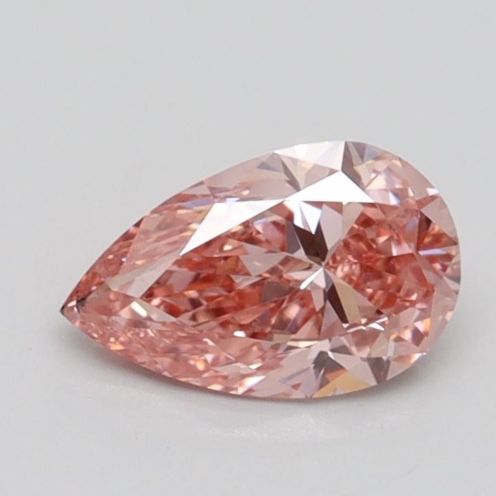 Loose Diamond - PEAR 0.74ct Fancy Intense Pink VS2: Loose Diamond - PEAR 0.74ct Fancy Intense Pink VS2 Source: This is a real non-mined Diamond that has been grown in a lab Shape: PEAR Carats: 0.74 Color: Fancy Intense Pink Certification: IGI Video: