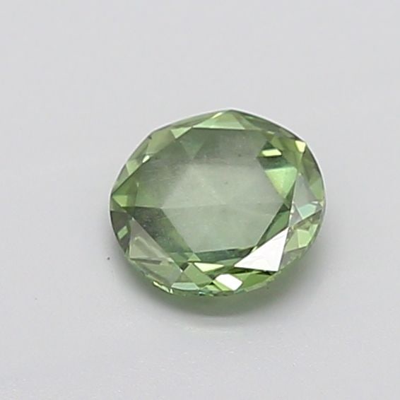Loose Diamond - ROSE 0.79ct Fancy Vivid Green VS1: Loose Diamond - ROSE 0.79ct Fancy Vivid Green VS1 Source: This is a real non-mined Diamond that has been grown in a lab Shape: ROSE Carats: 0.79 Color: Fancy Vivid Green Certification: IGI The Diamond