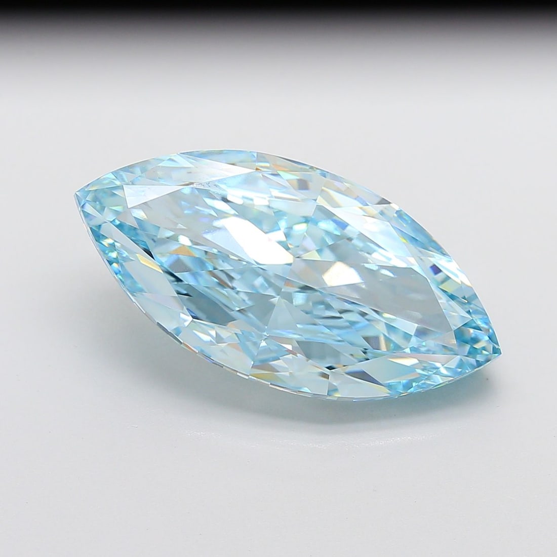 Loose Diamond - MARQUISE 19.22ct Fancy Intense Blue VS1 (1 of 1)