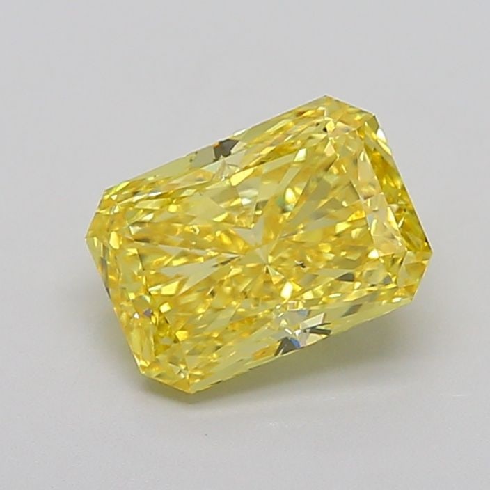 Loose Diamond - RADIANT 3.09ct Fancy Vivid Yellow SI1: Loose Diamond - RADIANT 3.09ct Fancy Vivid Yellow SI1 Source: This is a real non-mined Diamond that has been grown in a lab Shape: RADIANT Carats: 3.09 Color: Fancy Vivid Yellow Certification: IGI Vid