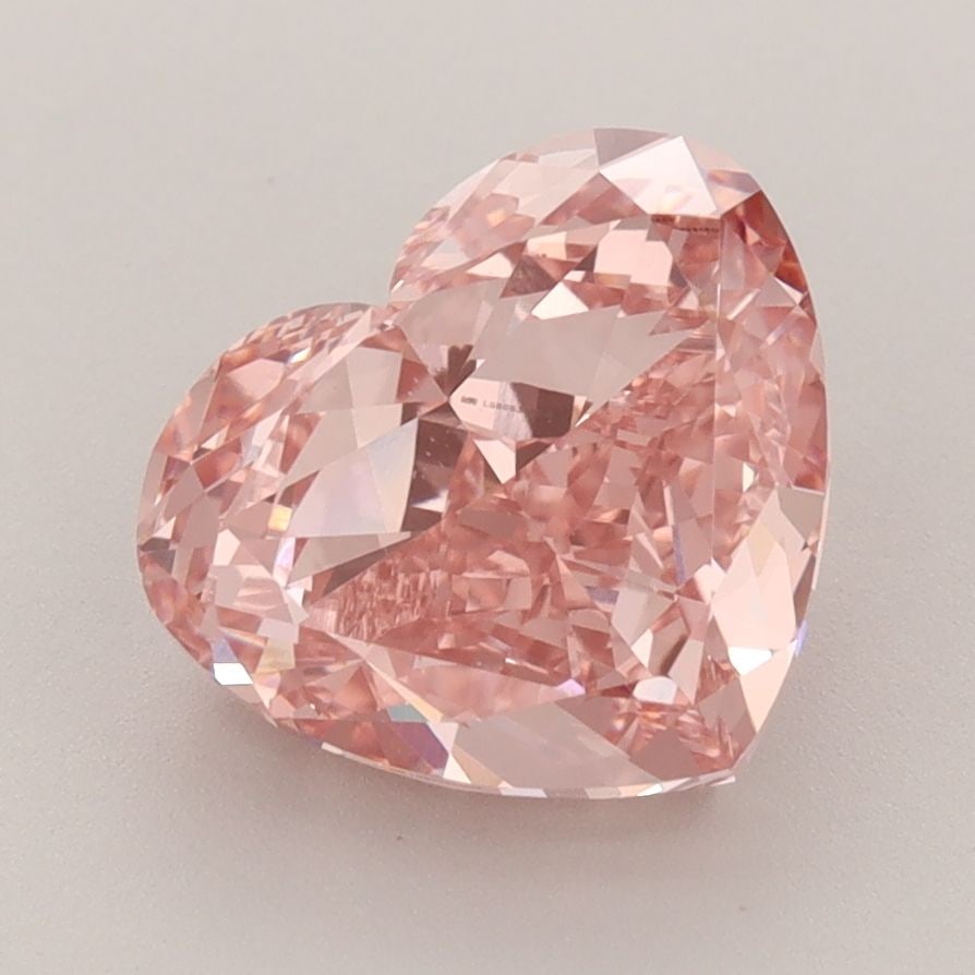 Loose Diamond - HEART 3.28ct Fancy Vivid Pink VVS2: Loose Diamond - HEART 3.28ct Fancy Vivid Pink VVS2 Source: This is a real non-mined Diamond that has been grown in a lab Shape: HEART Carats: 3.28 Color: Fancy Vivid Pink Certification: IGI Video: