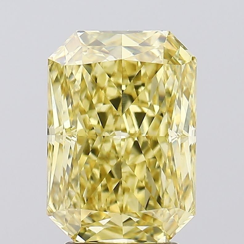 Loose Diamond - RADIANT 4.08ct Fancy Intense Yellow VVS2: Loose Diamond - RADIANT 4.08ct Fancy Intense Yellow VVS2 Source: This is a real non-mined Diamond that has been grown in a lab Shape: RADIANT Carats: 4.08 Color: Fancy Intense Yellow Certification: IG