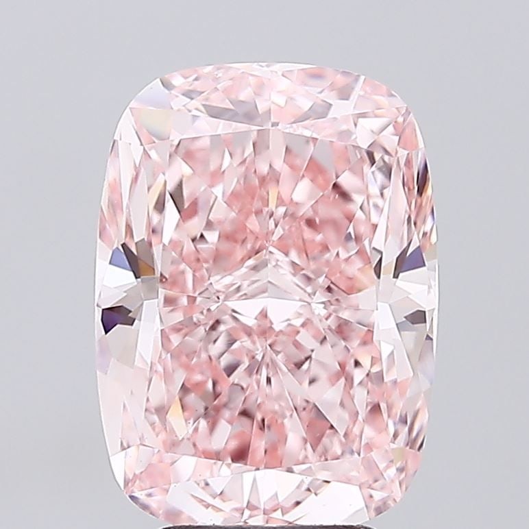 Loose Diamond - CUSHION MODIFIED 4.0ct Fancy Vivid Pink VVS2: Loose Diamond - CUSHION MODIFIED 4.0ct Fancy Vivid Pink VVS2 Source: This is a real non-mined Diamond that has been grown in a lab Shape: CUSHION MODIFIED Carats: 4.0 Color: Fancy Vivid Pink Certifica