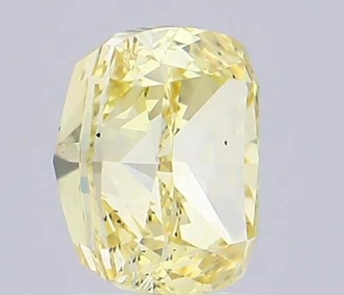 Loose Diamond - CUSHION BRILLIANT 2.01ct Fancy Intense Yellow VS2: Loose Diamond - CUSHION BRILLIANT 2.01ct Fancy Intense Yellow VS2 Source: This is a real non-mined Diamond that has been grown in a lab Shape: CUSHION BRILLIANT Carats: 2.01 Color: Fancy Intense Yello