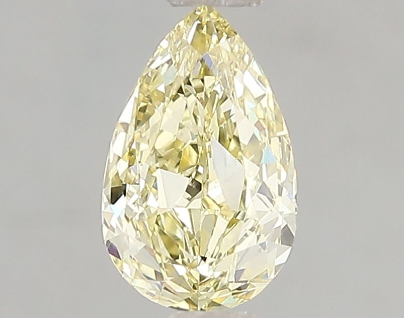 Loose Diamond - PEAR 1.06ct Fancy Yellow VS1: Loose Diamond - PEAR 1.06ct Fancy Yellow VS1 Source: This is a real non-mined Diamond that has been grown in a lab Shape: PEAR Carats: 1.06 Color: Fancy Yellow Certification: IGI Video: